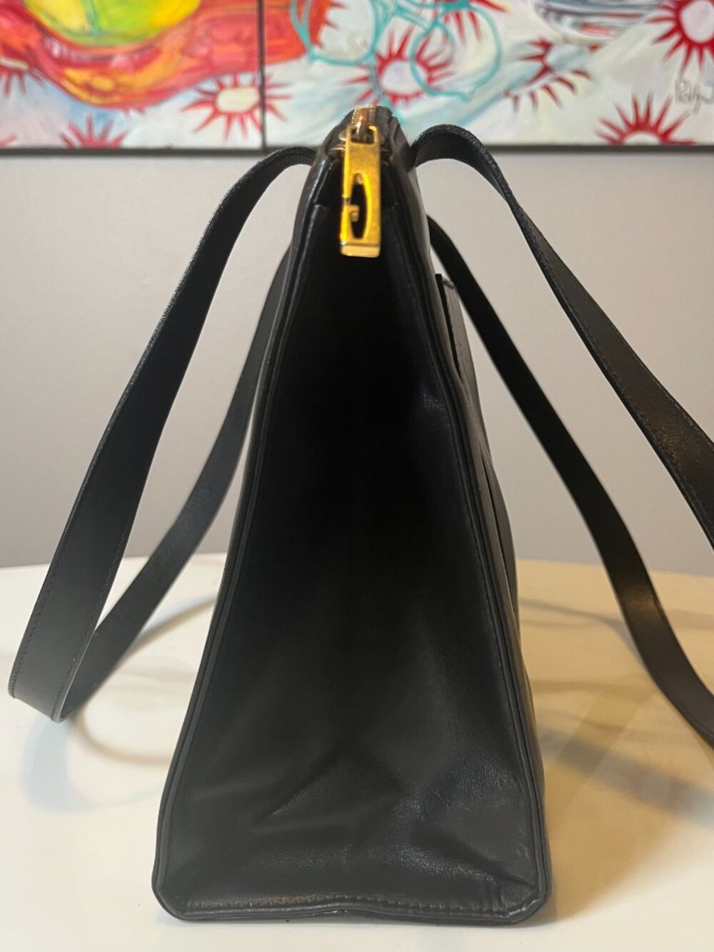 Gucci Tom Ford Vintage Black Leather Shoulder Bag - Picture 4 of 16
